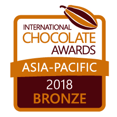 荔枝紅玉茶巧克力Bar在亞太區獲得了銅牌獎的肯定